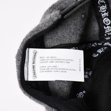 画像をギャラリービューアに読み込む, 新品未使用 CHROME HEARTS クロムハーツ TRUCKER CAP CHパッチ トラッカーキャップ ONE SIZE グレー ウール シルバー925 中古 4a004099