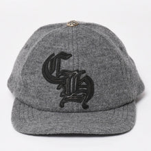 画像をギャラリービューアに読み込む, 新品未使用 CHROME HEARTS クロムハーツ TRUCKER CAP CHパッチ トラッカーキャップ ONE SIZE グレー ウール シルバー925 中古 4a004099