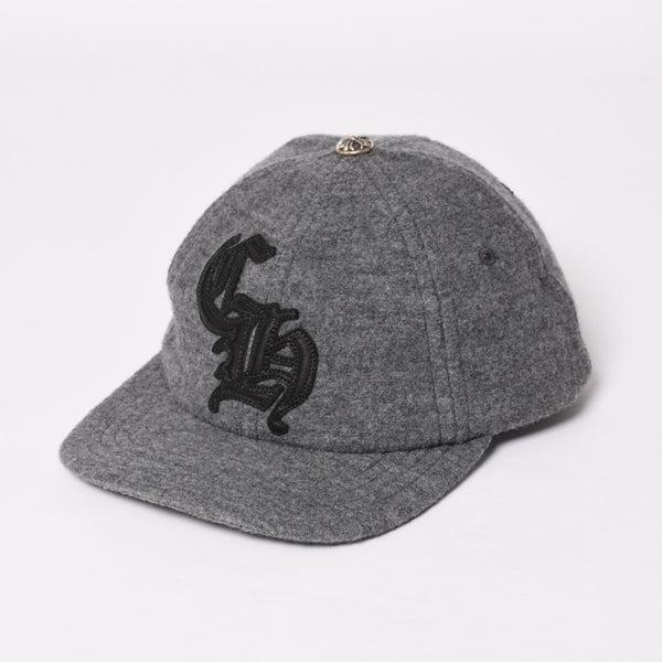 New and unused CHROME HEARTS TRUCKER CAP CH Patch Trucker Cap ONE SIZE Gray Wool Silver 925 Used 4a004099