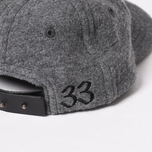 New and unused CHROME HEARTS TRUCKER CAP CH Patch Trucker Cap ONE SIZE Gray Wool Silver 925 Used 4a004099