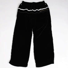 画像をギャラリービューアに読み込む, 新品未使用品 CHROME HEARTS クロムハーツ Y NOT 25AW トラックパンツ サイズL レーヨン ベロア ブラック 中古 4a004095