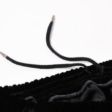 画像をギャラリービューアに読み込む, 新品未使用品 CHROME HEARTS クロムハーツ Y NOT 25AW トラックパンツ サイズL レーヨン ベロア ブラック 中古 4a004095
