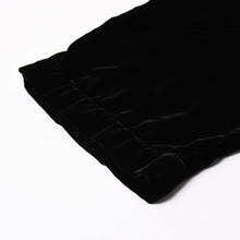 画像をギャラリービューアに読み込む, 新品未使用品 CHROME HEARTS クロムハーツ Y NOT 25AW トラックパンツ サイズL レーヨン ベロア ブラック 中古 4a004095