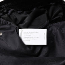 画像をギャラリービューアに読み込む, 新品未使用品 CHROME HEARTS クロムハーツ Y NOT 25AW トラックパンツ サイズL レーヨン ベロア ブラック 中古 4a004095