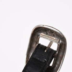 CHROME HEARTS 1 inch classic belt gunslinger size 28 sterling silver mint condition used 4a004101