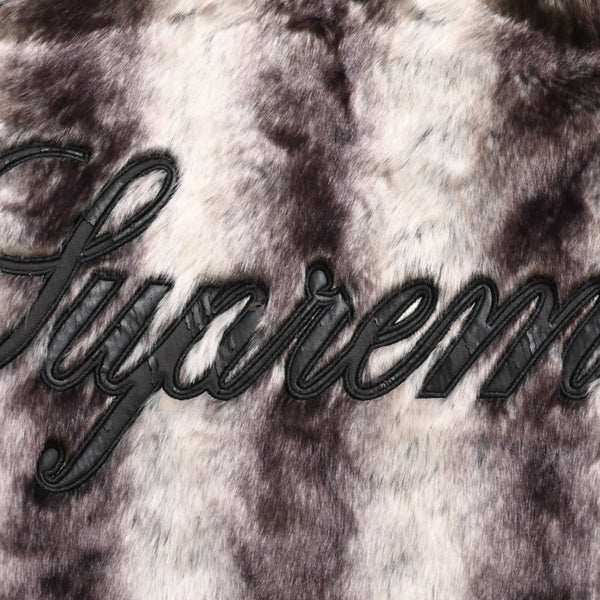 Supreme シュプリーム サイズM ジャケット 2020AW フェイクファー リバーシブル フードジャケット Faux Fur Reversible Hooded Jacket 美品 中古 4a004104