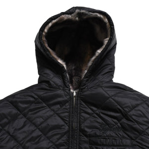 Supreme シュプリーム サイズM ジャケット 2020AW フェイクファー リバーシブル フードジャケット Faux Fur Reversible Hooded Jacket 美品 中古 4a004104