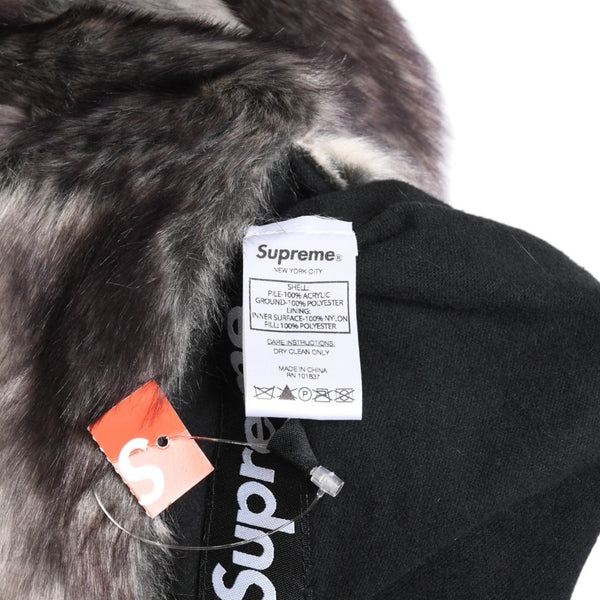 Supreme シュプリーム サイズM ジャケット 2020AW フェイクファー リバーシブル フードジャケット Faux Fur Reversible Hooded Jacket 美品 中古 4a004104