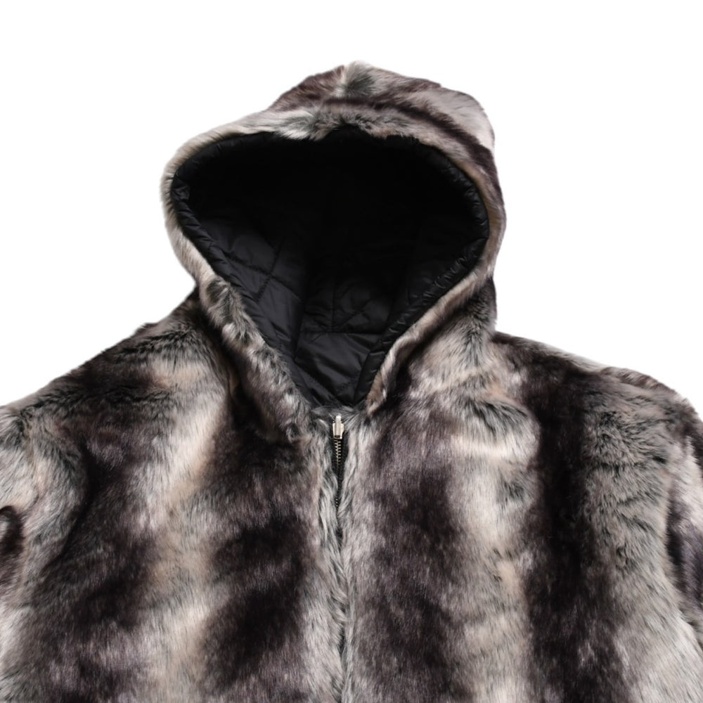 Supreme Size M Jacket 2020AW Faux Fur Reversible Hooded Jacket Good Condition Used 4a004104