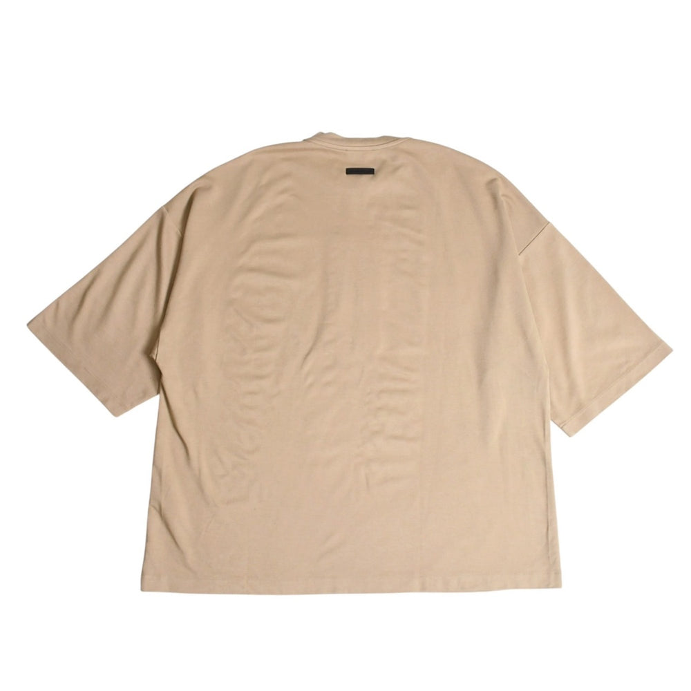 FEAR OF GOD Fear of God Embroidery T-shirt 8 Numbering Beige Boxy Oversize Drop Shoulder L Size Good Condition Used 4a004127