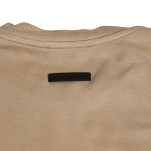 FEAR OF GOD Fear of God Embroidery T-shirt 8 Numbering Beige Boxy Oversize Drop Shoulder L Size Good Condition Used 4a004127