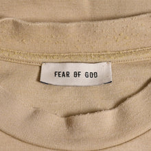画像をギャラリービューアに読み込む, FEAR OF GOD フィアオブゴッド エンブロイダリー Tシャツ 8ナンバリング ベージュ ボクシーオーバーサイズ ドロップショルダー Lサイズ 美品 中古 4a004127