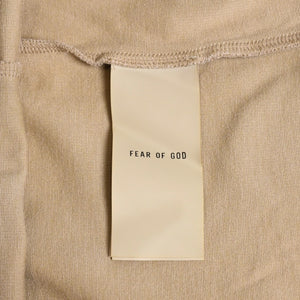 FEAR OF GOD Fear of God Embroidery T-shirt 8 Numbering Beige Boxy Oversize Drop Shoulder L Size Good Condition Used 4a004127