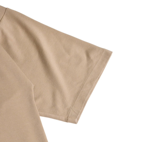 FEAR OF GOD Fear of God Embroidery T-shirt 8 Numbering Beige Boxy Oversize Drop Shoulder L Size Good Condition Used 4a004127