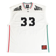 adidas × WILLY CHAVARRIA アディダス ウィリーチャバリア バスケットボールジャージ 33 ホワイト グリーン レッド Sサイズ 美品 中古 4a004110