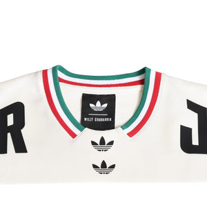 adidas × WILLY CHAVARRIA アディダス ウィリーチャバリア バスケットボールジャージ 33 ホワイト グリーン レッド Sサイズ 美品 中古 4a004110