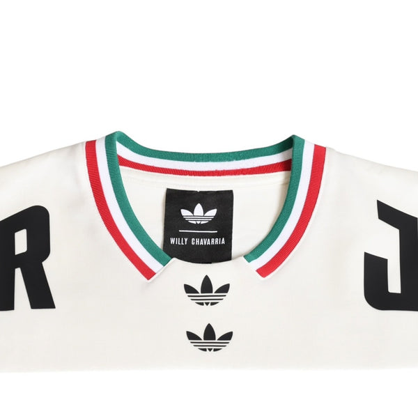 adidas × WILLY CHAVARRIA アディダス ウィリーチャバリア バスケットボールジャージ 33 ホワイト グリーン レッド Sサイズ 美品 中古 4a004110