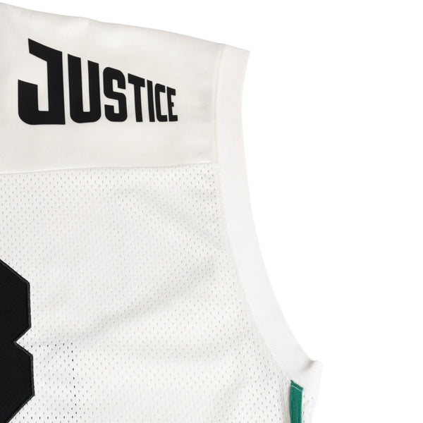 adidas × WILLY CHAVARRIA アディダス ウィリーチャバリア バスケットボールジャージ 33 ホワイト グリーン レッド Sサイズ 美品 中古 4a004110