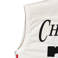 画像をギャラリービューアに読み込む, adidas × WILLY CHAVARRIA アディダス ウィリーチャバリア バスケットボールジャージ カリームアブドゥルジャバー 33 ヘビーウェイトメッシュ ホワイト グリーン レッド Sサイズ 美品 中古 4a004110
