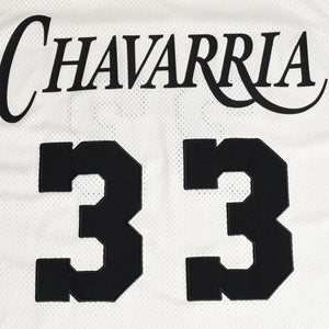 adidas × WILLY CHAVARRIA アディダス ウィリーチャバリア バスケットボールジャージ 33 ホワイト グリーン レッド Sサイズ 美品 中古 4a004110