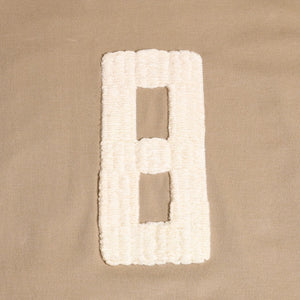FEAR OF GOD Fear of God Embroidery T-shirt 8 Numbering Beige Boxy Oversize Drop Shoulder L Size Good Condition Used 4a004127