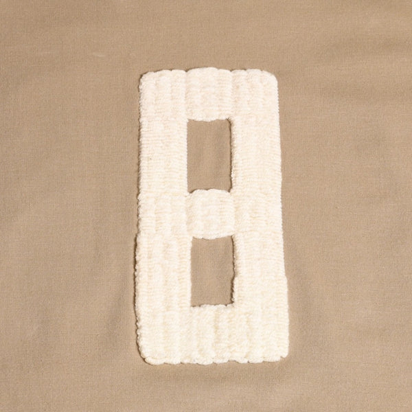 FEAR OF GOD Fear of God Embroidery T-shirt 8 Numbering Beige Boxy Oversize Drop Shoulder L Size Good Condition Used 4a004127