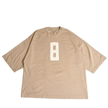 画像をギャラリービューアに読み込む, FEAR OF GOD フィアオブゴッド エンブロイダリー Tシャツ 8ナンバリング ベージュ ボクシーオーバーサイズ ドロップショルダー Lサイズ 美品 中古 4a004127