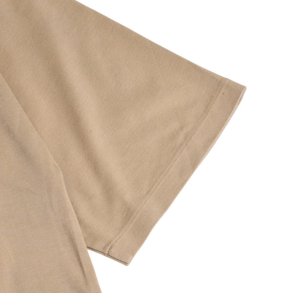 FEAR OF GOD Fear of God Embroidery T-shirt 8 Numbering Beige Boxy Oversize Drop Shoulder L Size Good Condition Used 4a004127