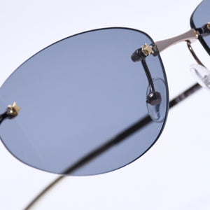 Mint condition Christian Dior sunglasses, black lenses, model 3614/S, gold temples, size 53.◻16 130 Used 4a004142