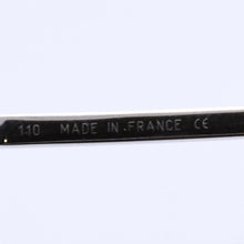 Load image into Gallery viewer, 新品未使用 CARTIER カルティエ シールド サングラス アイウェア 3989618 サイズ110 ブルー シルバー 中古 4a004149