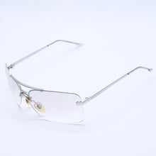 Load image into Gallery viewer, Christian Dior クリスチャンディオール リムレス サングラス シルバー金具 グレーグラデーション レンズ 29G 125 美品 中古 4a004137
