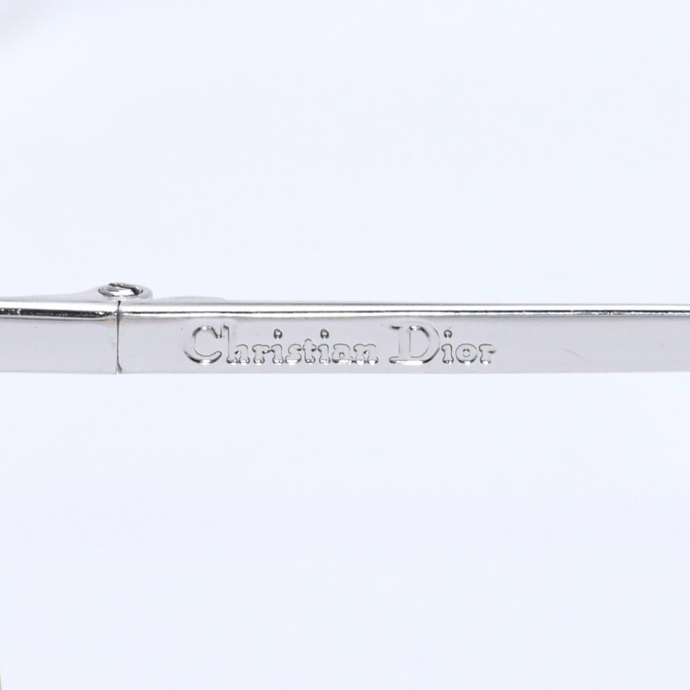 Christian Dior クリスチャンディオール リムレス サングラス シルバー金具 グレーグラデーション レンズ 29G 125 美品 中古 4a004137