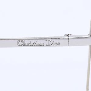 Christian Dior Rimless Sunglasses Silver Hardware Gray Gradient Lens 29G 125 Good Condition Used 4a004137