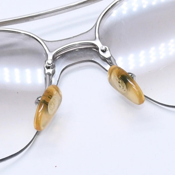 Christian Dior Rimless Sunglasses Silver Hardware Gray Gradient Lens 29G 125 Good Condition Used 4a004137