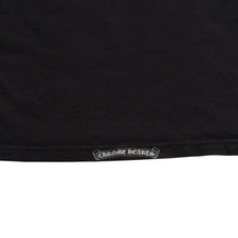 Load image into Gallery viewer, CHROME HEARTS クロムハーツ ダガーポケットTシャツ Black ブラック Silver シルバー サイズL 美品 中古 4a004136