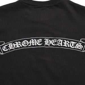 CHROME HEARTS クロムハーツ ダガーポケットTシャツ Black ブラック Silver シルバー サイズL 美品 中古 4a004136