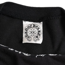 Load image into Gallery viewer, CHROME HEARTS クロムハーツ ダガーポケットTシャツ Black ブラック Silver シルバー サイズL 美品 中古 4a004136