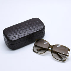 BOTTEGA VENETA ボッテガヴェネタ サングラス ゴールド金具 カーキレンズ 3V6DB 132/S 125 美品 中古 4a004141
