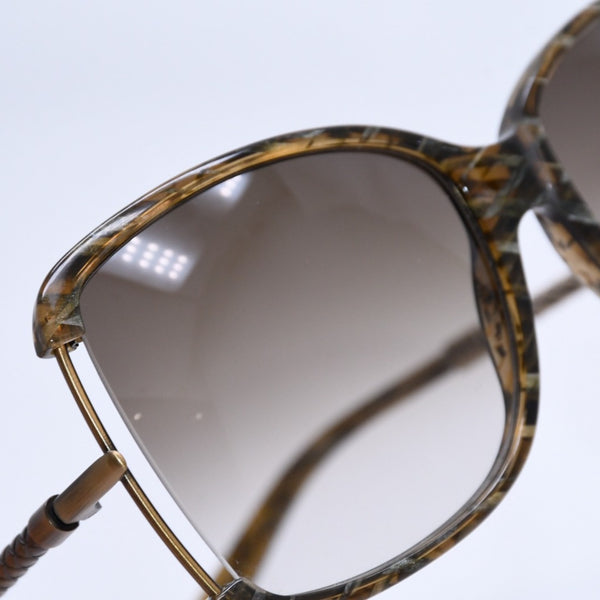 BOTTEGA VENETA ボッテガヴェネタ サングラス ゴールド金具 カーキレンズ 3V6DB 132/S 125 美品 中古 4a004141