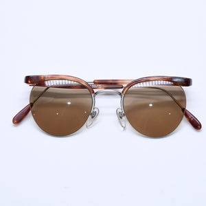 Very good condition ROMEO GIGLI 90's Vintage Sunglasses Size 47□22 140 Brown Yellow Used 4a004159