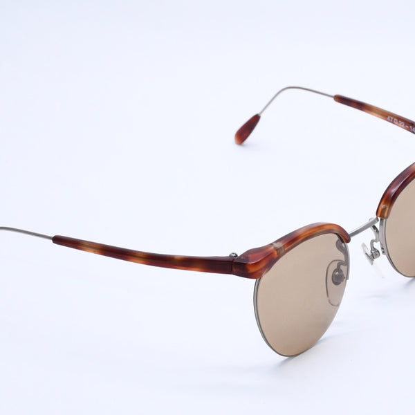 Very good condition ROMEO GIGLI 90's Vintage Sunglasses Size 47□22 140 Brown Yellow Used 4a004159