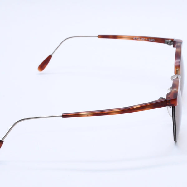 Very good condition ROMEO GIGLI 90's Vintage Sunglasses Size 47□22 140 Brown Yellow Used 4a004159