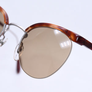 Very good condition ROMEO GIGLI 90's Vintage Sunglasses Size 47□22 140 Brown Yellow Used 4a004159