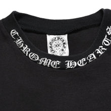 Load image into Gallery viewer, CHROME HEARTS クロムハーツ ダガーポケットTシャツ Black ブラック Silver シルバー サイズL 美品 中古 4a004136