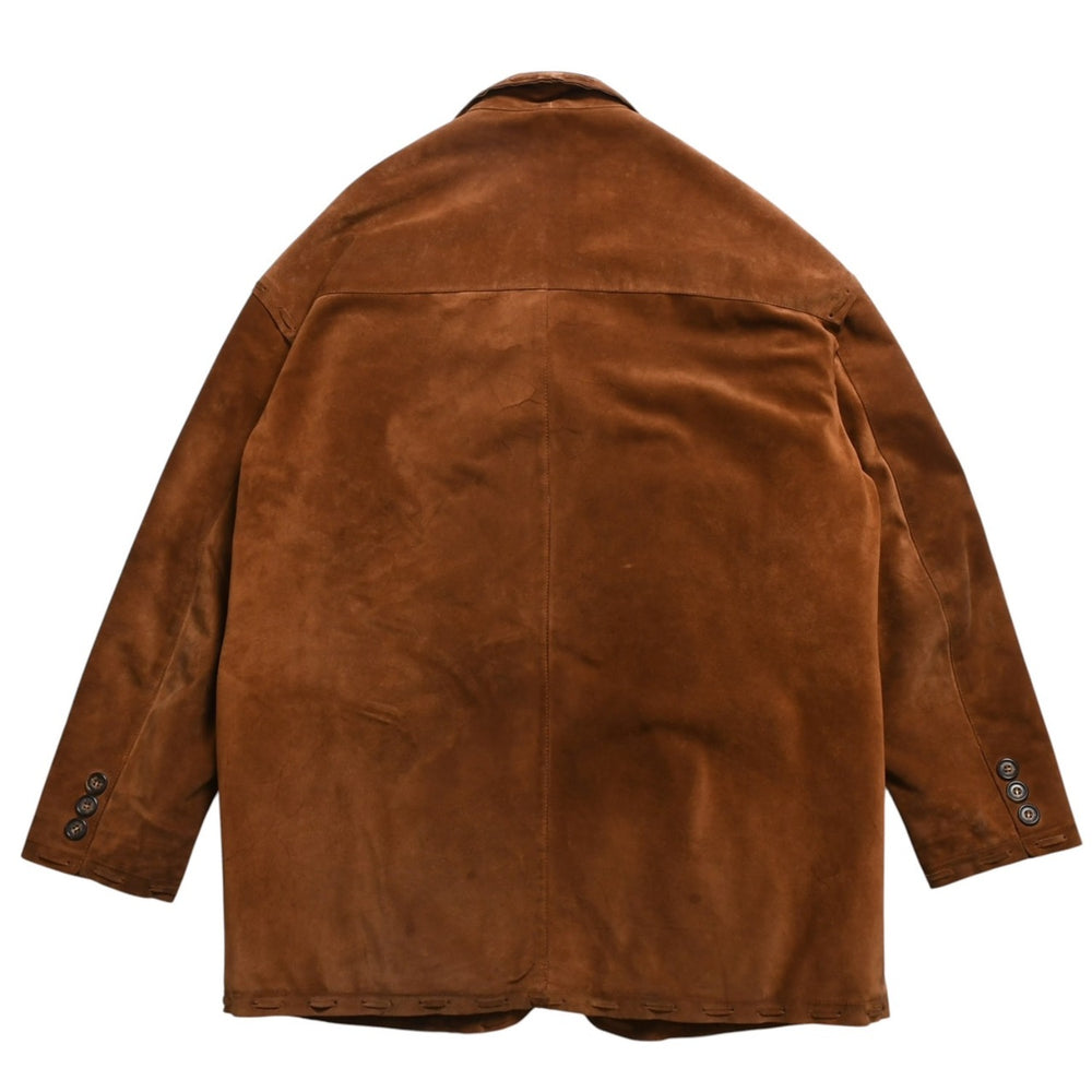 DOLCE & GABBANA ドルチェアンドガッバーナ レザージャケット ブラウン レザージャケット 美品 中古 4a004150