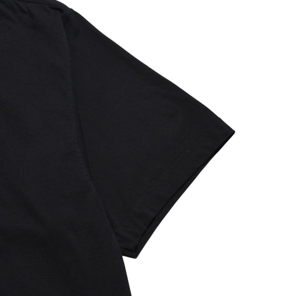 極美品 VETEMENTS ヴェトモン Tシャツ POLIZEI リフレクター ブラック サイズ S コットン UA53TR450B 中古 4a004124