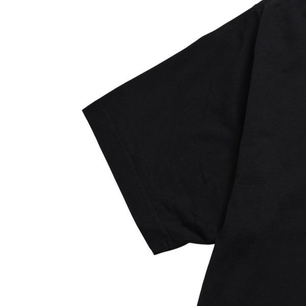 極美品 VETEMENTS ヴェトモン Tシャツ POLIZEI リフレクター ブラック サイズ S コットン UA53TR450B 中古 4a004124