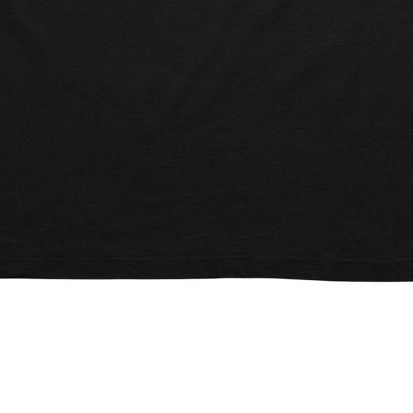 極美品 VETEMENTS ヴェトモン Tシャツ POLIZEI リフレクター ブラック サイズ S コットン UA53TR450B 中古 4a004124