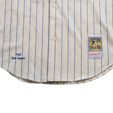 Load image into Gallery viewer, 新品同様品 Mitchell&amp;Ness ミッチェルアンドネス ニューヨークメッツ トムシーバー オーセンティックジャージ 1969永久欠番モデル XLサイズ アイボリー 中古 4a002304
