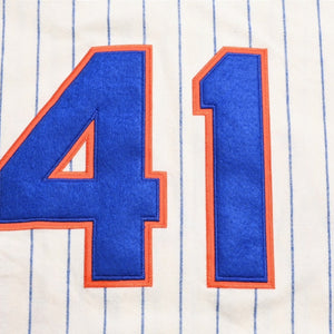 Like new Mitchell&Ness Mitchell &amp; Ness New York Mets Tom Seaver Authentic Jersey 1969 Retired Number Model XL Size Ivory Used 4a002304